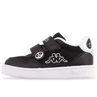 Buty dla dziewczynek - Buty Kappa Pio M 280023M-1110 - czarne - miniaturka - grafika 1