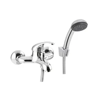 Baterie wannowe i prysznicowe - Bateria wannowa Inis chrom Invena - miniaturka - grafika 1