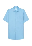 Koszule męskie - Seidensticker Męska koszula biznesowa, turkusowy, 43 - miniaturka - grafika 1