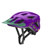 Kaski rowerowe - SMITH Kask rowerowy "Wilder Mips" w kolorze fioletowo-zielonym - miniaturka - grafika 1