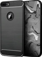 Etui i futerały do telefonów - Hello Case ETUI DO IPHONE 7 PLUS / 8 PLUS PANCERNE KARBON CASE CZARNE - miniaturka - grafika 1