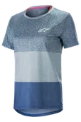 Koszulki rowerowe - Koszulka MTB Alpinestars Stella Alps 8.0 SS Damska Niebieski/StillwaterXL - miniaturka - grafika 1
