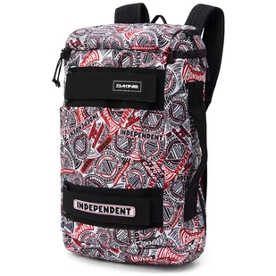 Miejski plecak Dakine Mission 25 L X Independent Kolor: czarny/czerwony - Plecaki - miniaturka - grafika 1