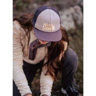 Czapka z daszkiem Helly Hansen Flatbrim Trucker Cap - pink cloud - Czapki damskie - miniaturka - grafika 1