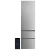 Lodówki - HAIER HTW7620ANMG No Frost 205cm Inox - miniaturka - grafika 1