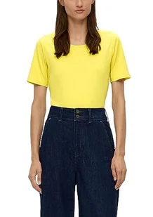 s.Oliver Sales GmbH & Co. KG/s.Oliver T-shirt damski z krótkim rękawem, żółty, 44 - Koszulki i topy damskie - miniaturka - grafika 1
