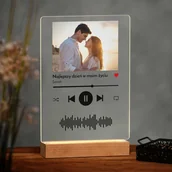 Ramki na zdjęcia - Lampka ramka XL z wydrukiem na szkle akrylowym i podświetleniem LED - miniaturka - grafika 1