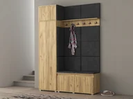 Szafki na buty - Garderoba z nadstawką panele NEVADA 154 DĄB CRAFT - miniaturka - grafika 1