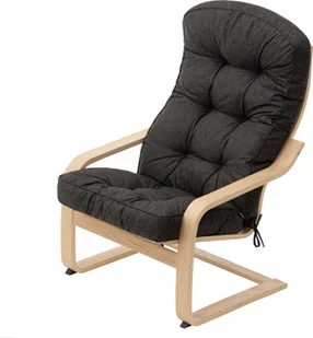 Hobbygarden PODUSZKA IKAR CZARNY - Poduszki ogrodowe - miniaturka - grafika 1