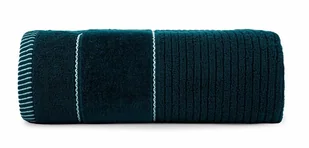 Ręcznik Teo 100x150 turkusowy ciemny 470 g/m2 frotte - Ręczniki - miniaturka - grafika 1