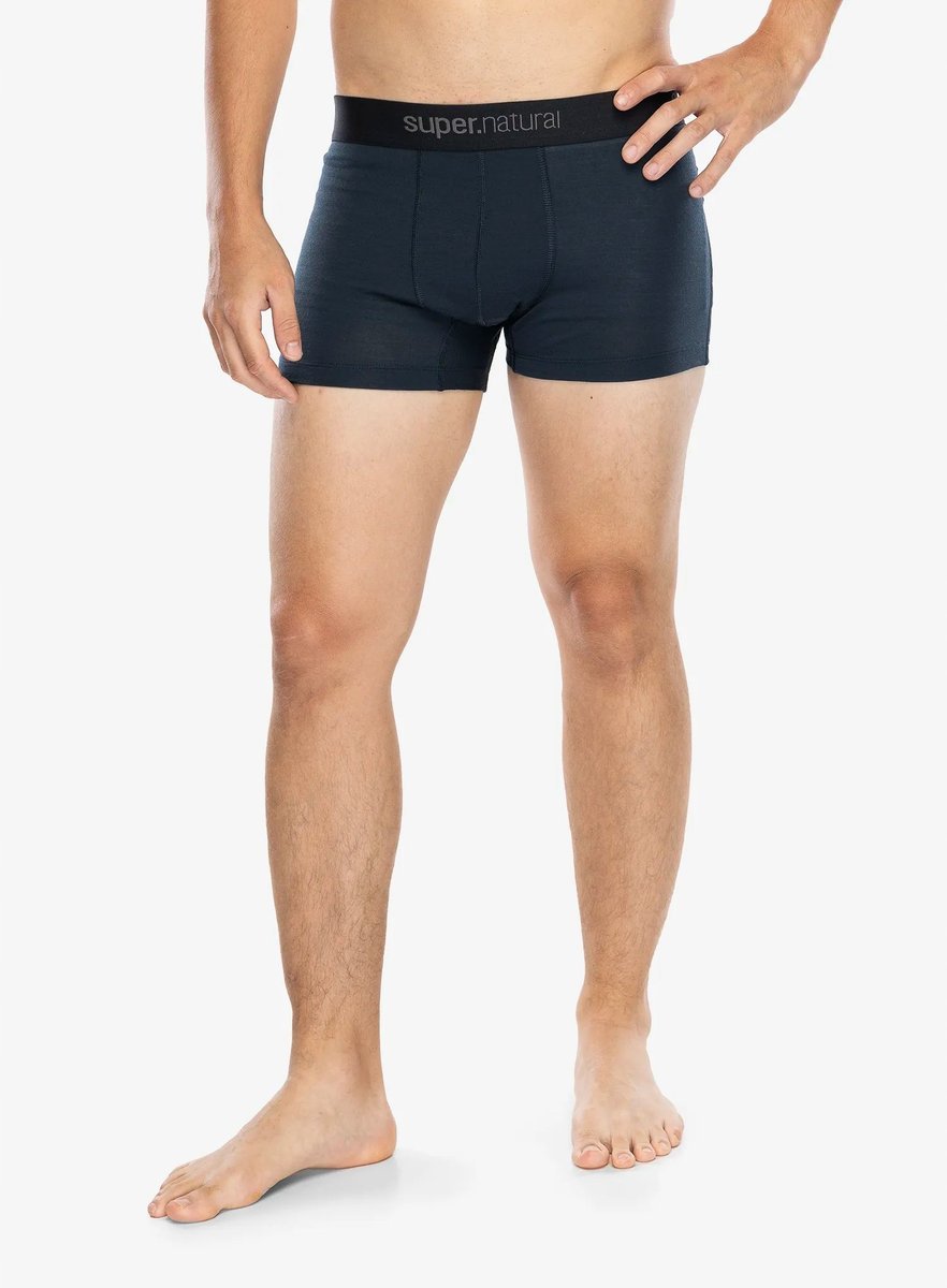 Super.natural Tundra175 Boxer 2-Pack - Bokserki termoaktywne - czarny