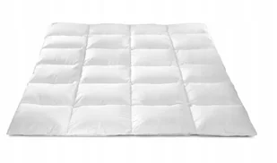 Kołdra Naturalna Mieszanka Puchowa Ecru 200x220 - Kołdry i poduszki dla dzieci - miniaturka - grafika 1