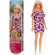 Lalki dla dziewczynek - Mattel GHW45 Lalka w sukience w serduszka - miniaturka - grafika 1