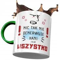 Kubki - Kubek Zielony dla Hani Hanny Koleżanki z Nadrukiem ze Zdjęciem+ Opakowanie na prezent (wzór 01) - miniaturka - grafika 1