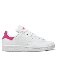Sneakersy damskie - Sneakersy adidas Stan Smith Shoes Kids IE9141 Biały - miniaturka - grafika 1