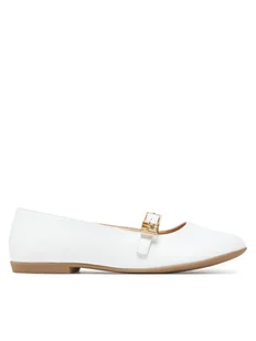 Tommy Hilfiger Baleriny T3A3-33768-0326 S Biały - Buty dla chłopców - miniaturka - grafika 1