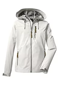 G.I.G.A. DX Damska kurtka softshell / kurtka outdoorowa z kapturem GS 97 WMN SFTSHLL JCKT, 36, złamana biel, 38392-000 - Kurtki damskie - miniaturka - grafika 1