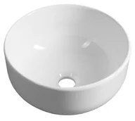 Umywalki - Sapho Emmi Umywalka nablatowa 33 cm biała TU0077 - miniaturka - grafika 1