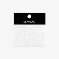 Ozdoby do paznokci - Semilac Folia Transferowa White Lace 15 AKSE0049 - miniaturka - grafika 1