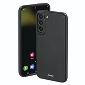 Etui i futerały do telefonów - Hama Etui do Samsung Galaxy S22+ (5G) (etui na telefon komórkowy chroni przed uderzeniami, zarysowaniami i brudem, eleganckie etui ze sztucznej skóry) czarne - miniaturka - grafika 1