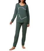 Piżamy damskie - Piżama damska Sets PK 03 LSL X-36 - miniaturka - grafika 1