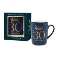 Kubki - Kubek The Crown-30M granatowy - kubek - miniaturka - grafika 1