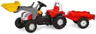 Rolly Toys Ciągnik Steyr CVT 170 z ładowaczem 04631 - Jeździki dla dzieci - miniaturka - grafika 1