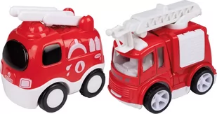 Tor samochodowy z autkami dźwiękami EDDY TOYS 12el - Samochody i pojazdy dla dzieci - miniaturka - grafika 2