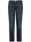 Spodnie męskie - Camel Active Dżinsy - Regular fit - w kolorze granatowym - miniaturka - grafika 1