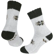 Skarpetki męskie - Skarpetki Warg Nordic Rozmiar skarpet: 39-42 / Kolor: zielony - miniaturka - grafika 1