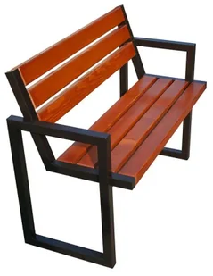 Ławka parkowa 150 cm B5-C61 - Ławki ogrodowe - miniaturka - grafika 1