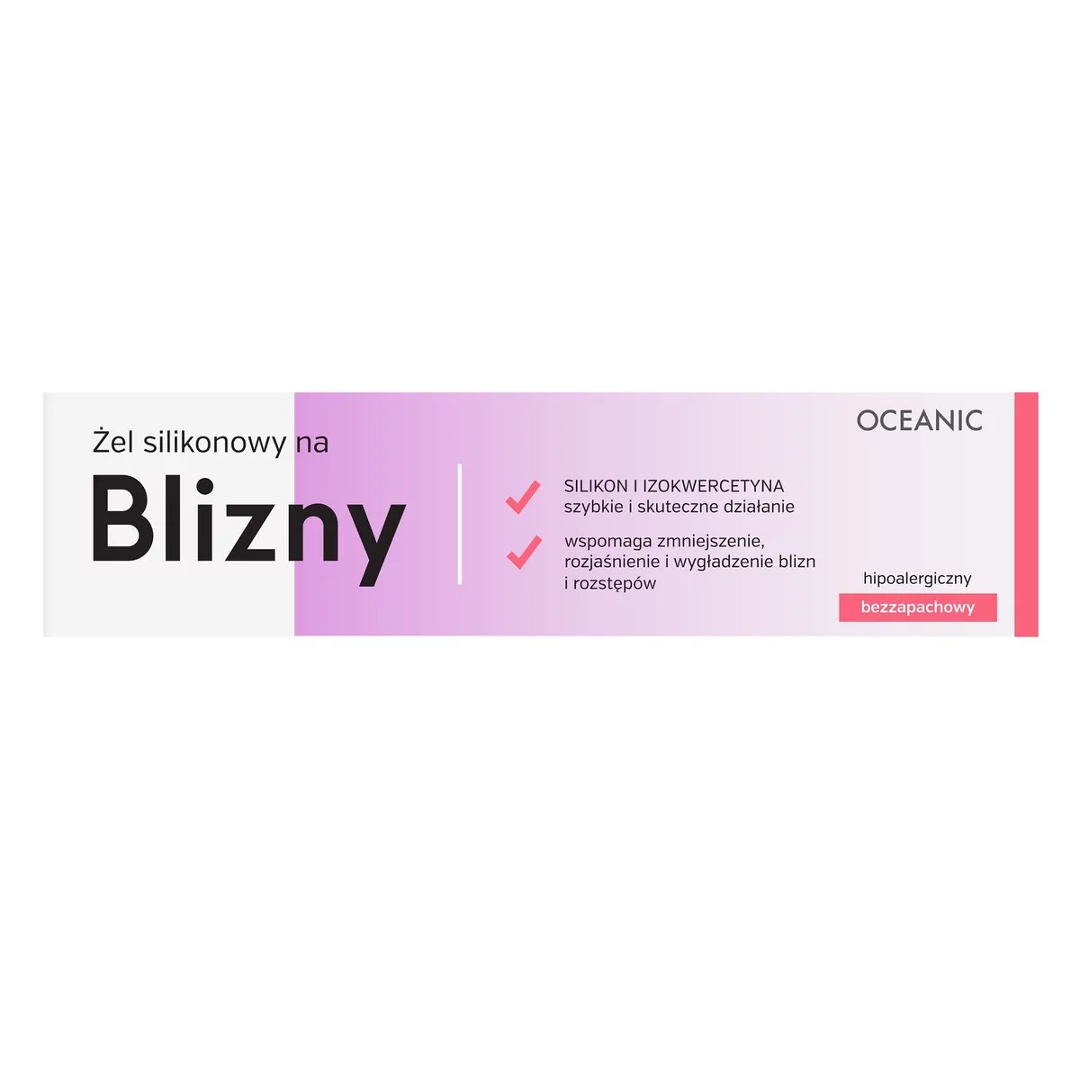 Oceanic Żel silikonowy na blizny 30 g