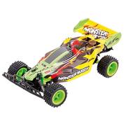 Zabawki zdalnie sterowane - HAPPY PEOPLE SAMOCHÓD WYŚCIGOWY RC ZDALNIE STEROWANY MONSTER BUGGY 30070 - miniaturka - grafika 1