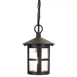 Elstead Lighting Hereford Porch Chain lantern BL21B BLACK kinkiet ogrodowy IP44 stylowy BL21B BLACK) - Lampy ogrodowe - miniaturka - grafika 1