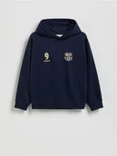 Bluzy dla chłopców - Reserved - Bluza FC Barcelona - granatowy - miniaturka - grafika 1