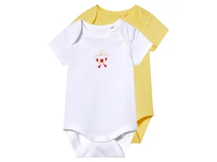 Lupilu Body niemowlęce 2 sztuki Żółty/ biały 86/92 - Body dla niemowląt Lupilu Body niemowlęce 2 sztuki Żółty/ biały 86/92 - Body dla niemowląt - miniaturka - grafika 1