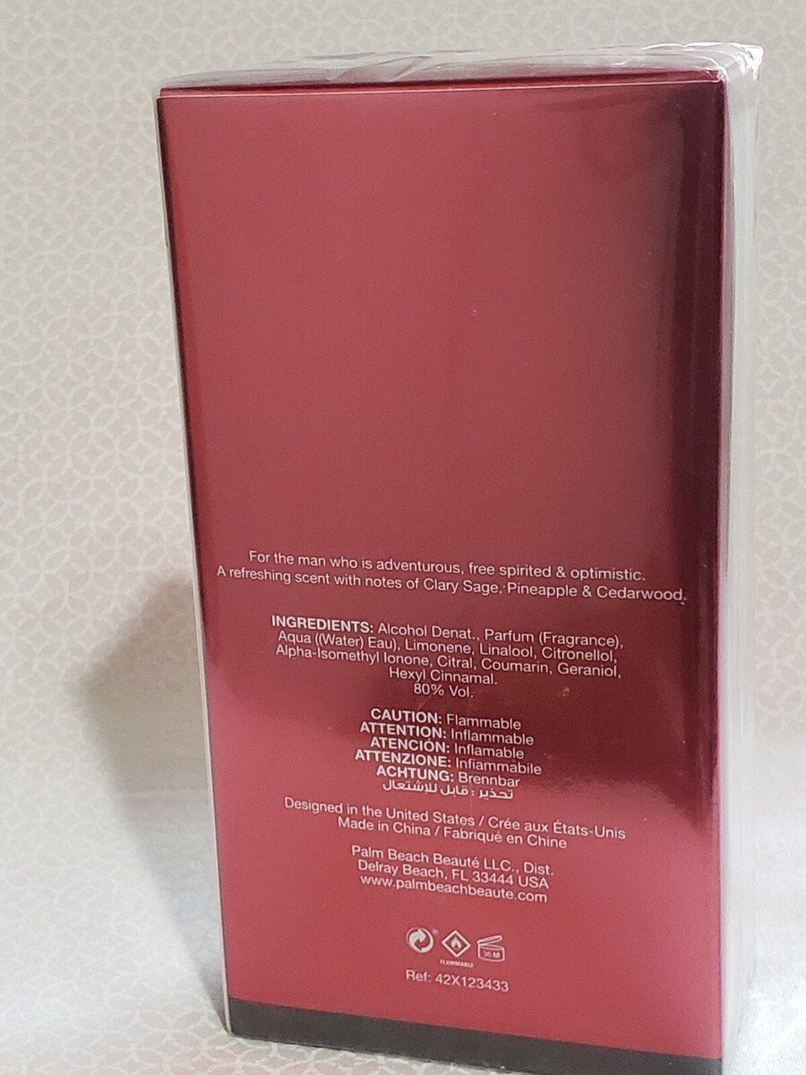 John Richmond Izod, Legacy Red, Eau De Toilette, For Men, 100 ml For Men