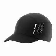 Czapki i chusty sportowe damskie - Czapka Salomon Cross Compact Deep Black - miniaturka - grafika 1