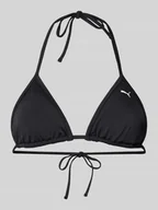 Stroje kąpielowe - Top bikini z nadrukiem z logo - miniaturka - grafika 1