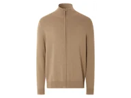 Swetry męskie - esmara Men Sweter męski z bawełny (Beżowy, XXL (60/62)) - miniaturka - grafika 1