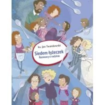 Wydawnictwo Św. Wojciecha Ks. Jan Twardowski Siedem łyżeczek.  Rozmowy o rodzinie