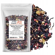 Herbata - Herbata Owocowa Napar Żurawina 100g Naturalna suszona herbatka Kol-Pol - miniaturka - grafika 1