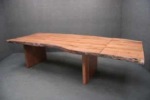 Stół Rozkładany Freeform Akacja Lakierowana 110X240-300 Cm B 6802 - Stoły - miniaturka - grafika 1