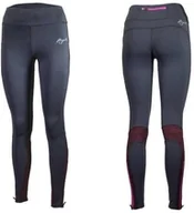 Spodnie sportowe damskie - Spodnie Rogeli ELEGANCE szaro-rózowe XS - miniaturka - grafika 1