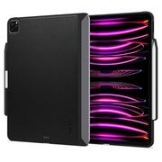 Etui do tabletów - Spigen Etui do klawiatury Thin Fit Pro do iPad Pro 12.9 2022 / 2021, czarne - miniaturka - grafika 1