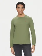 Koszulki męskie - Levi's® Longsleeve Housemark 72848-0022 Zielony Regular Fit - miniaturka - grafika 1
