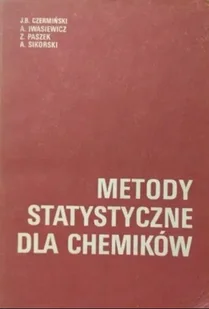 Metody statystyczne dla chemików - Chemia - miniaturka - grafika 1