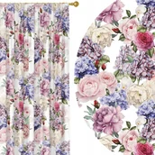 Zasłony - Zasłona Gotowa 140x250 Na Taśmie Żabki - miniaturka - grafika 1