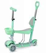 Hulajnogi - Qkids Wielofunkcyjna hulajnoga zielona 1Y43GY 1Y43GY SAM  ONE SIZE - miniaturka - grafika 1