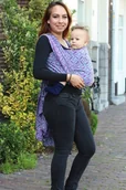 Chusty do noszenia dzieci - Yaro Slings Chusta tkana Yaro Sling - Retro Berry Purple Mint Tencel 4 3.6 m. - miniaturka - grafika 1